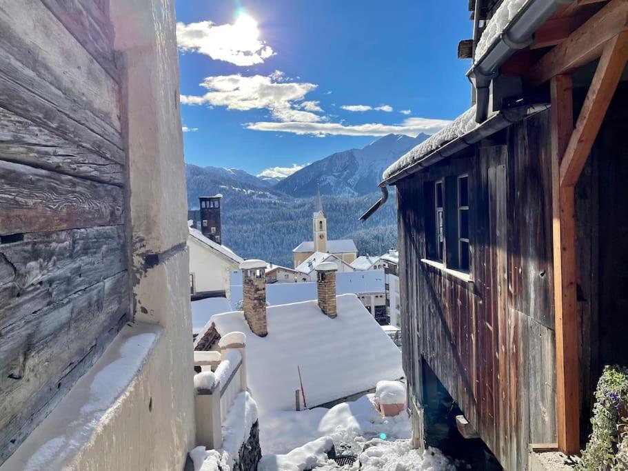 Swiss Chalet Near Flims Trin Bagian luar foto