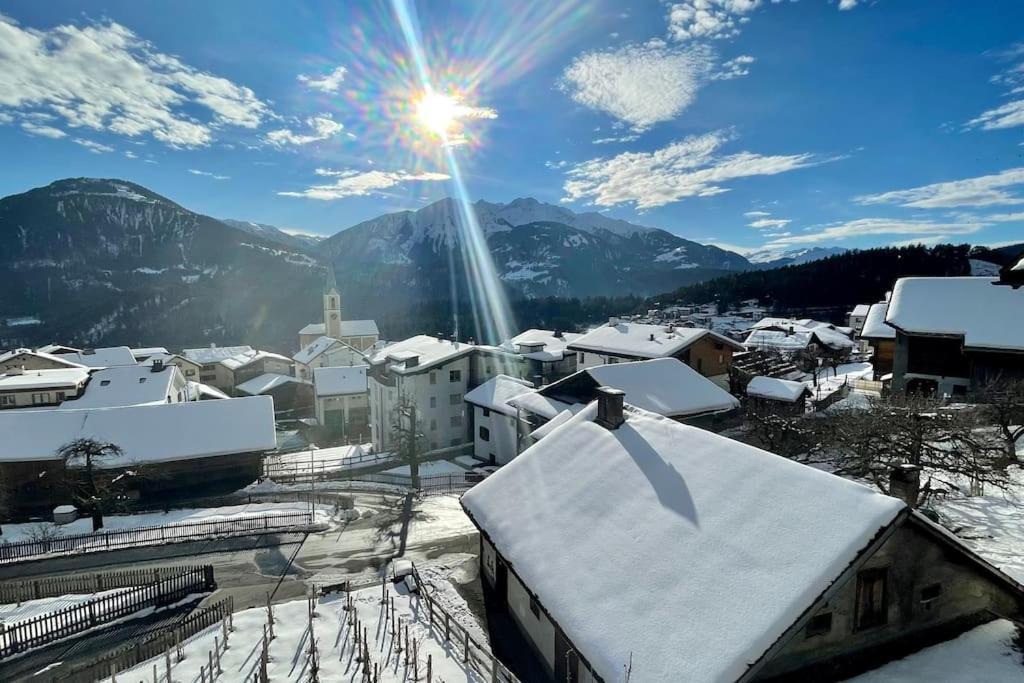 Swiss Chalet Near Flims Trin Bagian luar foto