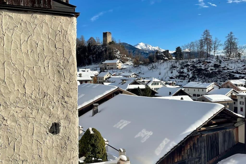 Swiss Chalet Near Flims Trin Bagian luar foto