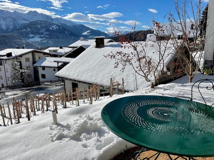 Swiss Chalet Near Flims Trin Bagian luar foto